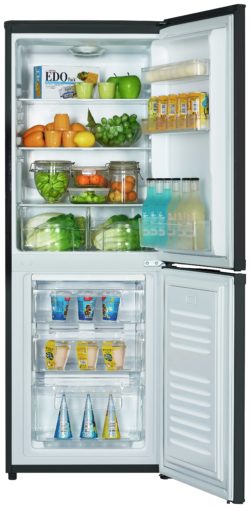 Bush - BFFF55152B2 - Fridge Freezer - Black